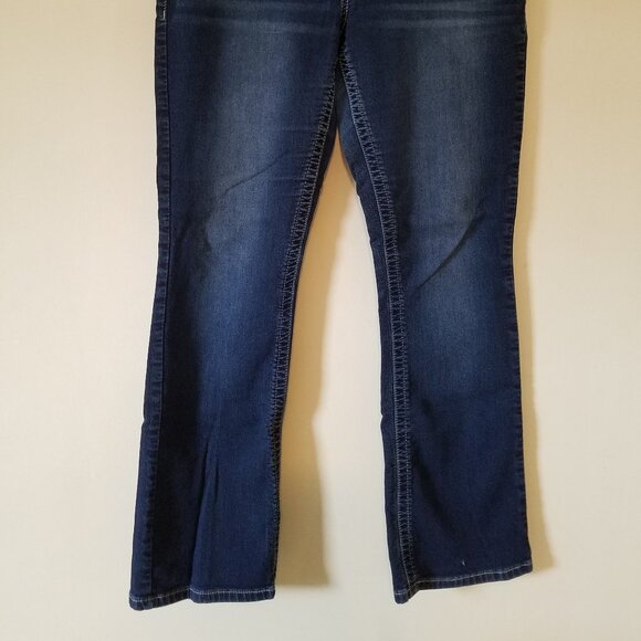 Maurices denim jeans sz L short - Picture 3 of 6